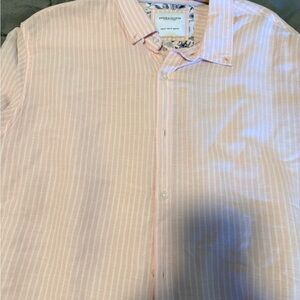 Denim & Flower Light Pink Striped Shirt